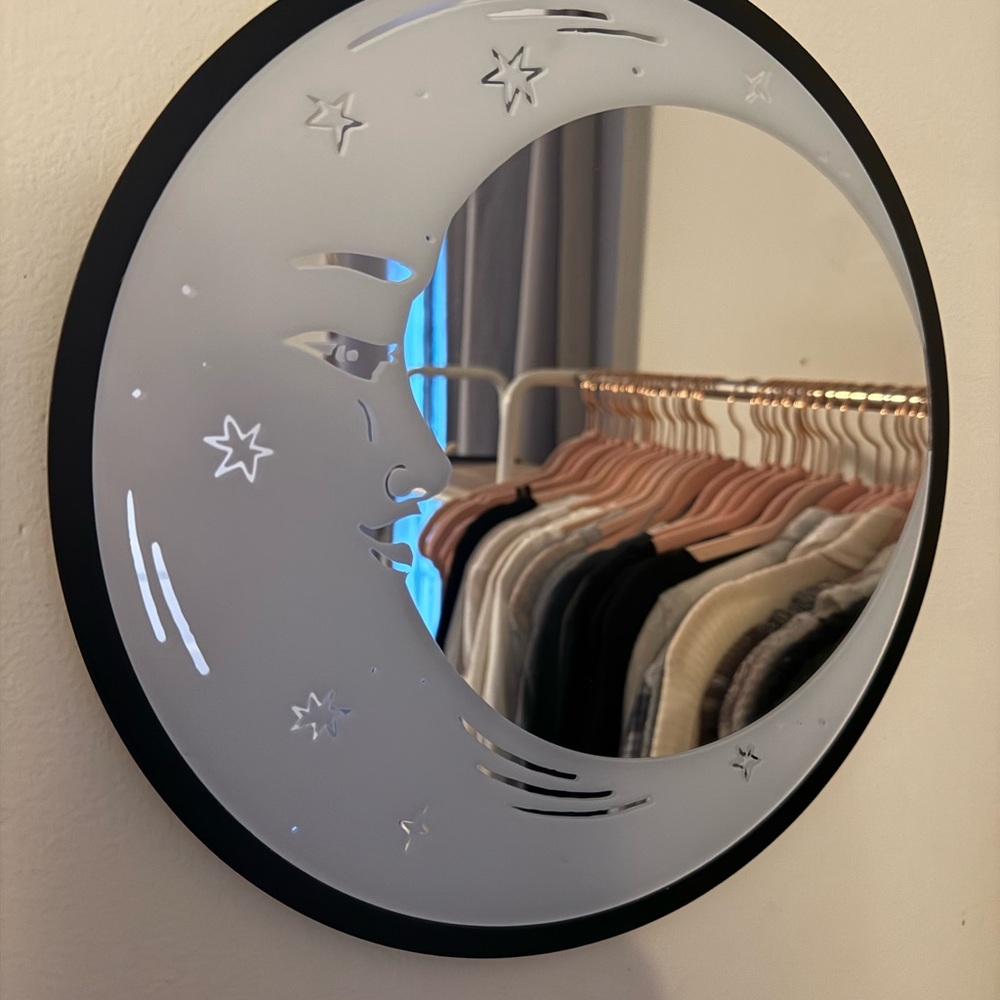 Killstar Celestial Black and Silver Mirror - Picture 2 of 3